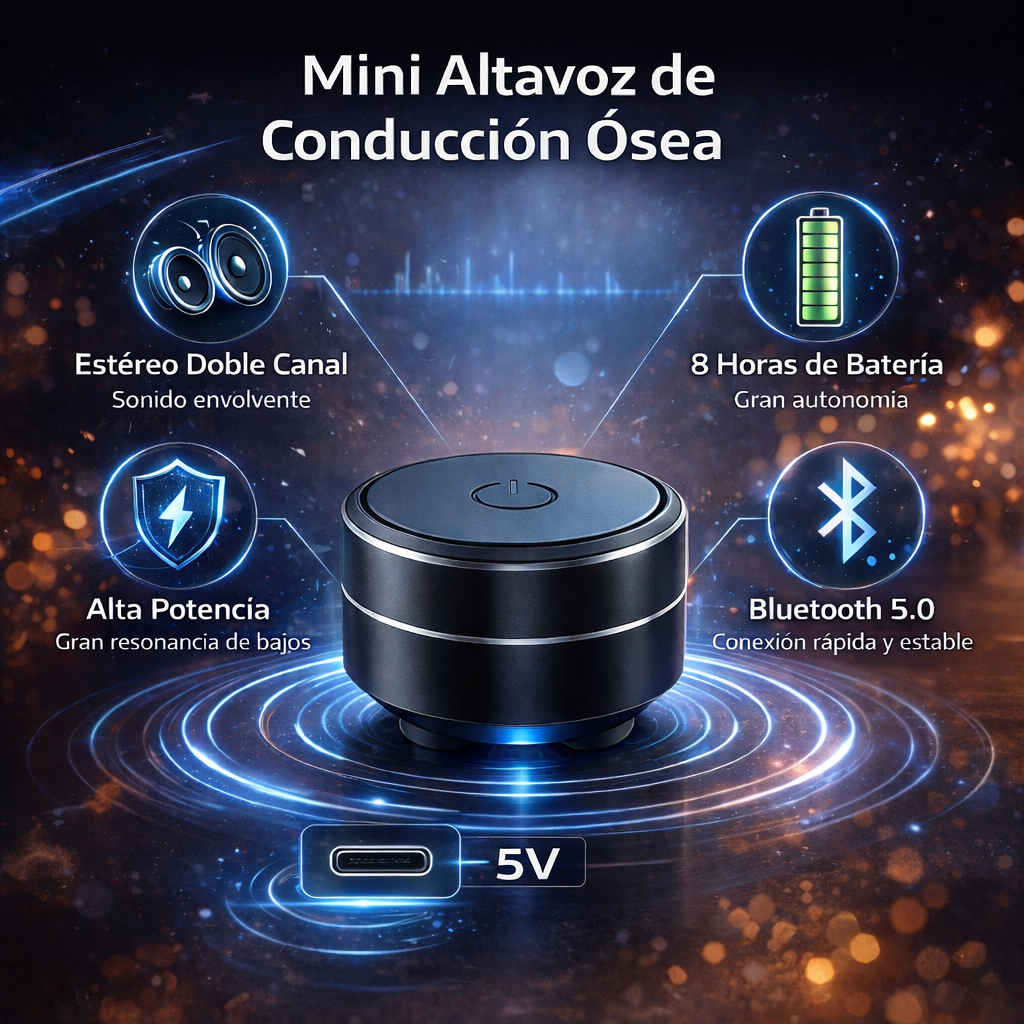 Mini Altavoz De Conducción Ósea